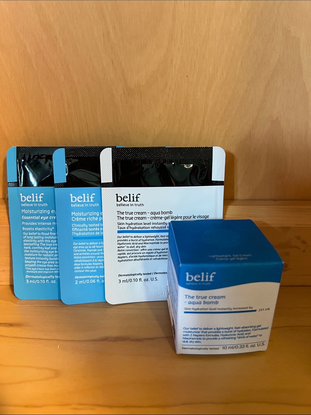 Belief The True Cream Aqua Bomb - Bundle